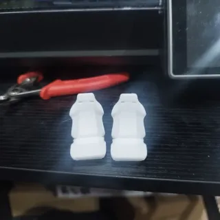 Asientos Coche 1/24 Maqueta