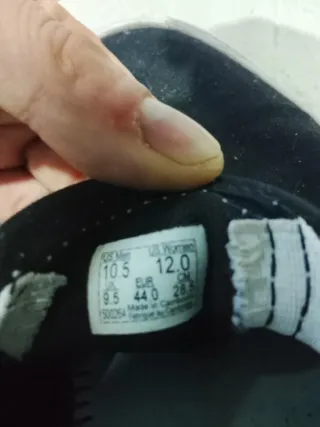 Zapatos Vans Talla 44 Negros