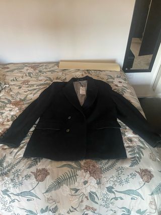 Abrigo Zara Negro Talla M