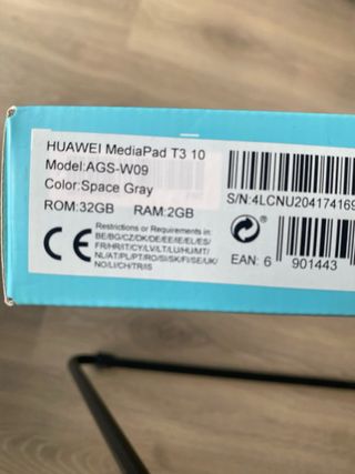Tablet Huawei mediapad t3-10