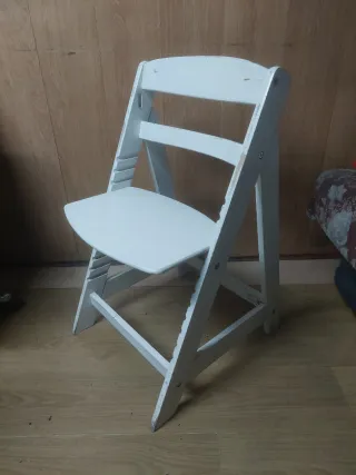 Sedia in legno Ikea smontabile bianca