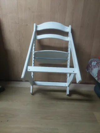 Sedia in legno Ikea smontabile bianca