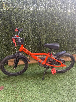 Bicicleta infantil B-Twin naranja
