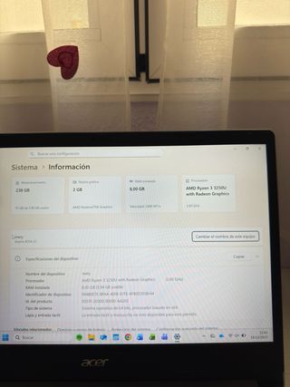 Portátil Acer Aspire 3