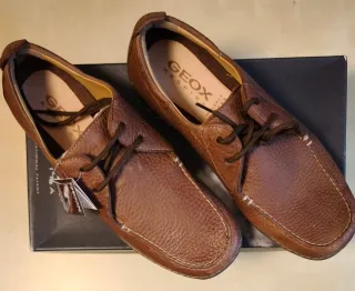 Zapatos Geox Marrones Hombre.