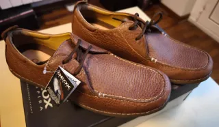 Zapatos Geox Marrones Hombre.