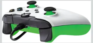Mando Xbox PDP Neon White Compatible Pc