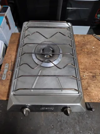 Encimera Gas Butano 2 Fuegos