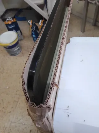 Cristal biselado para mesa 120X60x1 cm