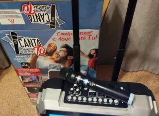 Canta Karaoke TV Portátil con Pantalla