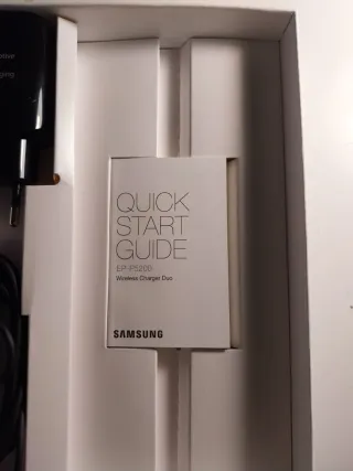 Cargador Inalámbrico Samsung Duo Pad