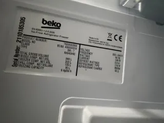 Nevera beko combi Nofrost