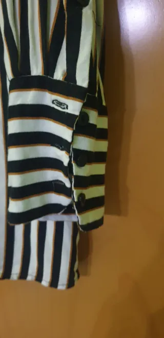 Camisa SoyaConcept Rayas Blanco y Negro