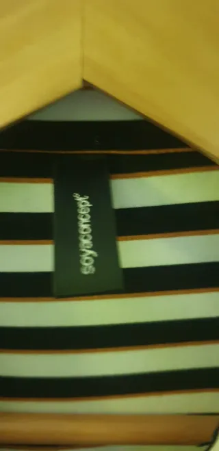 Camisa SoyaConcept Rayas Blanco y Negro