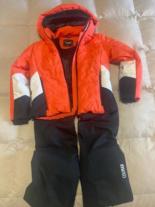Chaqueta de esquí Colmar naranja niños