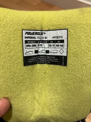 Patines en línea negros hombre Powerslide