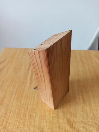 Porta coltelli in legno con supporto