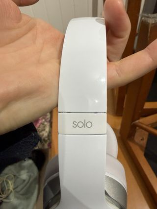 Beats Solo Wireless Plateado Blanco