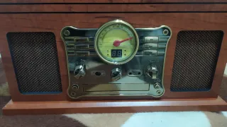 Tocadiscos Vintage Multifuncional