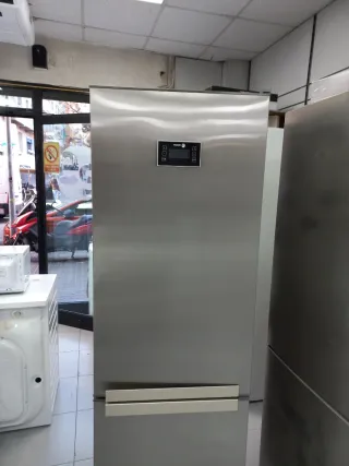 Nevera fagor inox combi nofrost