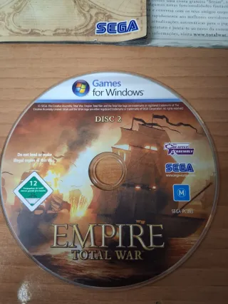 Empire Total War PC DVD SEGA