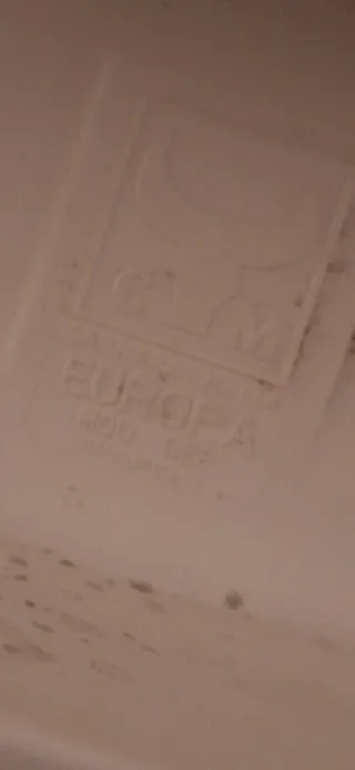 Specchio Carrara e Matta vintage