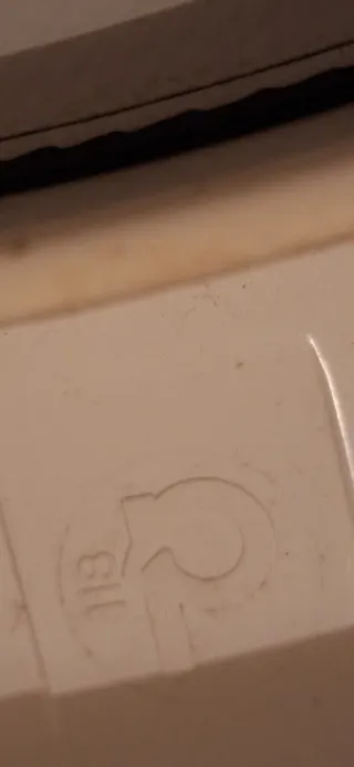 Specchio Carrara e Matta vintage