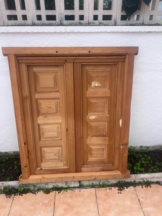 Ventana de madera