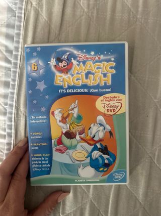 Disney DVD Mágico Inglés