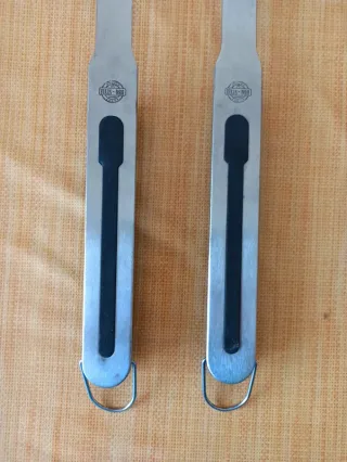 Set 3 Utensili BBQ - Spatola, Forchetta, Spazzola