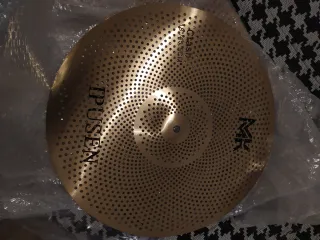 Platos de batería mudos (ride y crash) SIN USAR