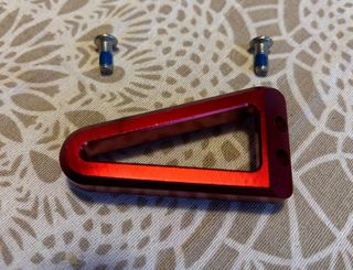 Pedal Freno Moto Aluminio Rojo para KTM