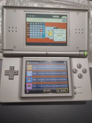 Nintendo DS Lite Plata PERFECTO ESTADO