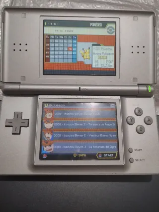 Nintendo DS Lite Plata PERFECTO ESTADO