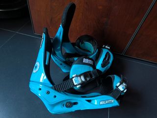 Fijaciones Snowboard Burton Malavita Azul