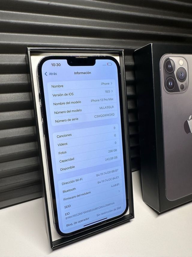 iPhone 13 Pro Max 256GB Gris