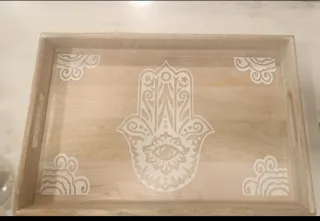 Bandeja Madera Mango Mano Fátima