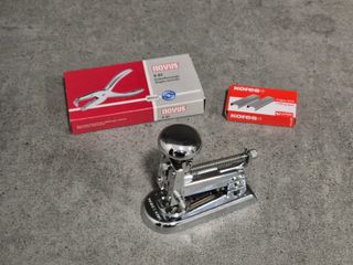 Grapadora El Casco no5 + quitagrapas + grapas 24/6