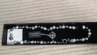 Collar Perlas Cultivadas Amaya Arzuaga Plata