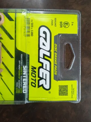 Pastillas Galfer Sintered Yamaha N-Max 125