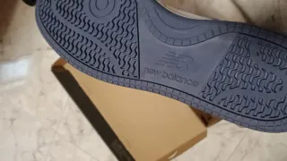 Tenis New Balance Blanco y Azul