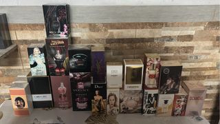 gran variedad de perfumes