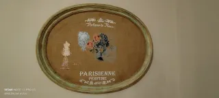 Cuadro Shabby Chic Parisienne Perfume