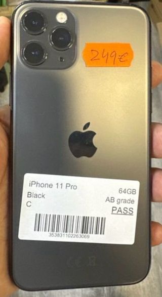 iPhone 11 Pro 64GB Negro como nuevo