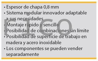 Conjunto Taller 3 Módulos S/Madera Edición Limitada