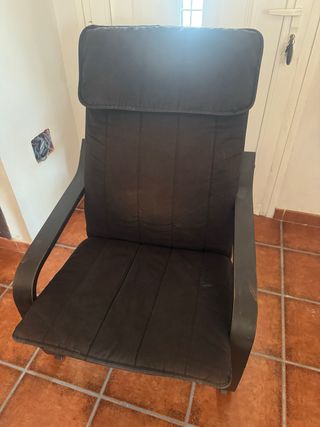 Poltrona Poäng Ikea Nero