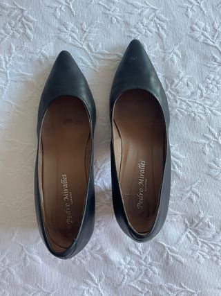 Zapatos Pedro Miralles Negros Tacón