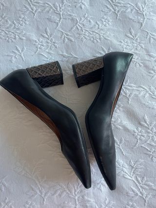 Zapatos Pedro Miralles Negros Tacón