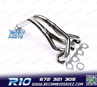 COLECTORES INOX CITROEN SAXO 8V Y PEUGEOT 106 8V FASE 1