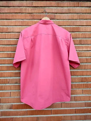 Camisa Emidio Tucci Rosa Manga Corta Talla L